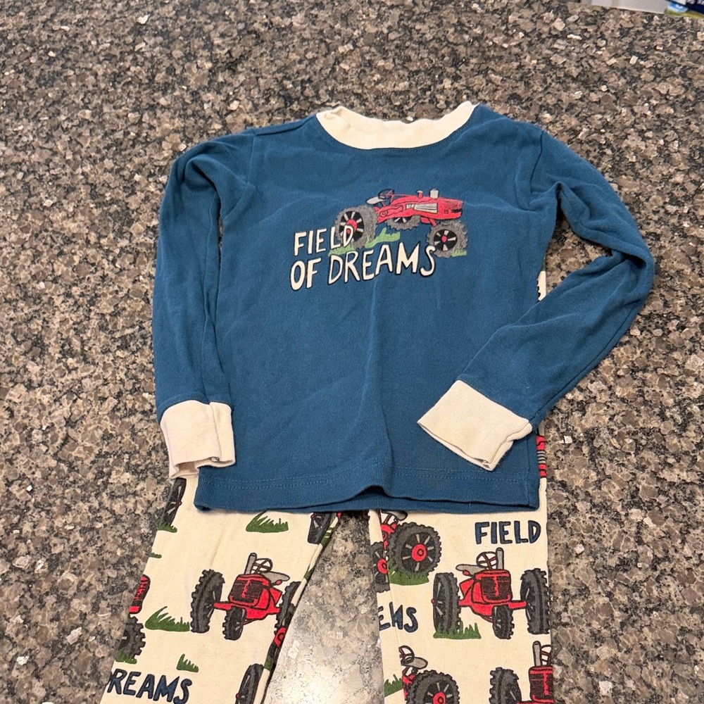 Kids Pajamas Set with Fun Prints - Picture 2 of 9